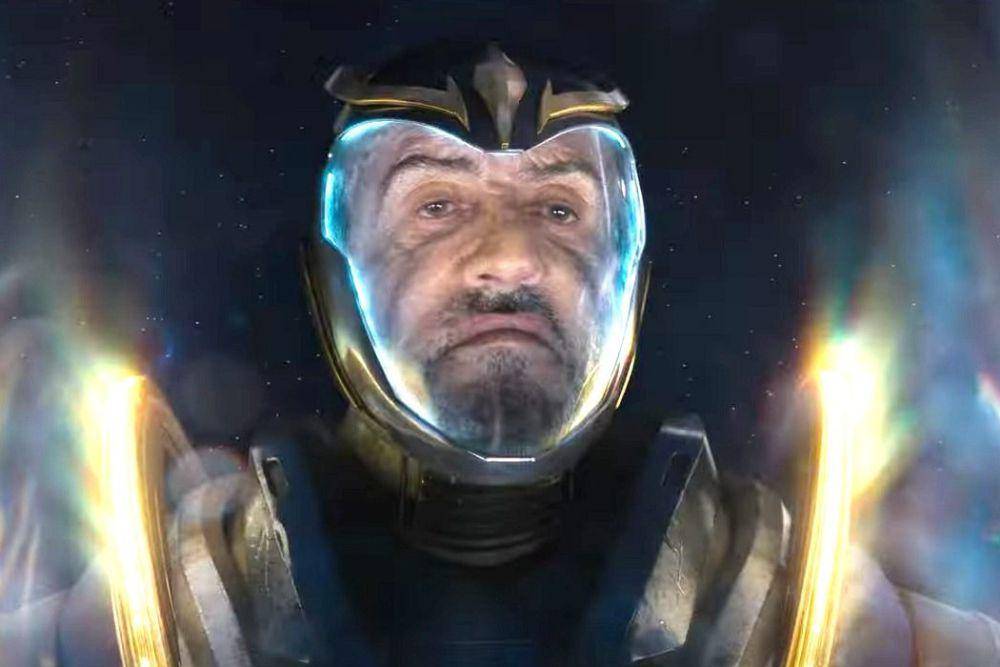 Sylvester Stallone dalam film Guardians of the Galaxy Vol. 3 (dok. Marvel Studios/Guardians of the Galaxy Vol. 3)