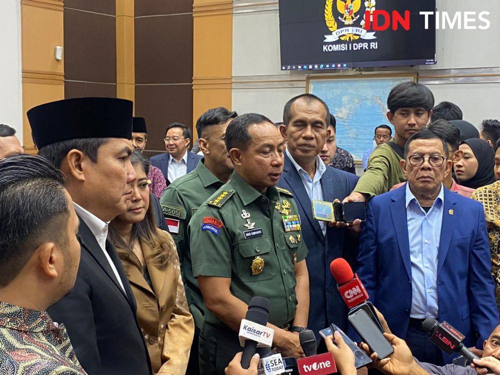 Komisi I DPR Datangi Rumah KSAD Agus, Kenalan dengan Keluarga