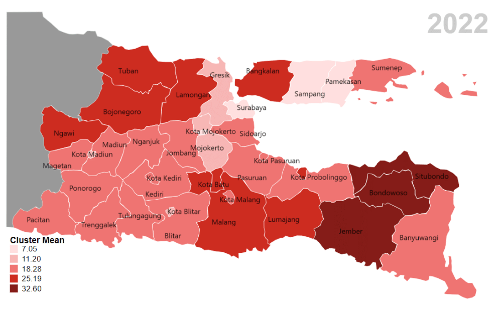 5 Kluster Stunting di Jatim, 3 Daerah Disorot