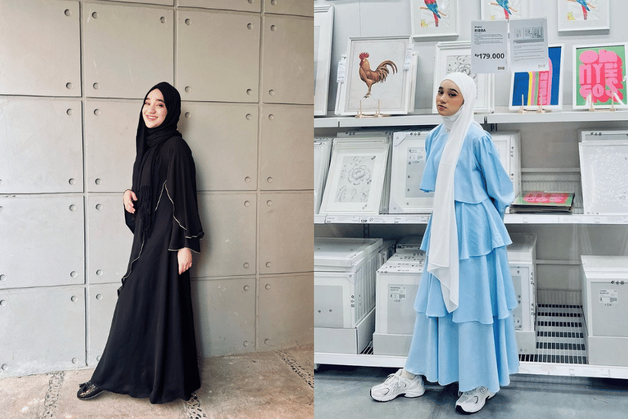 9 Padu Padan Dress ala Nabila Taqiyyah, Simpel dan Fashionable!