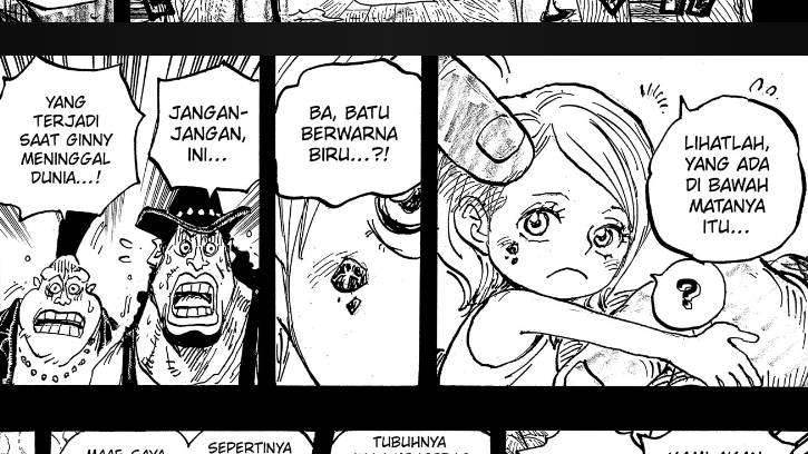 Bonney terkena penyakit yang sama dengan Ginny. (dok. Shueisha/One Piece)