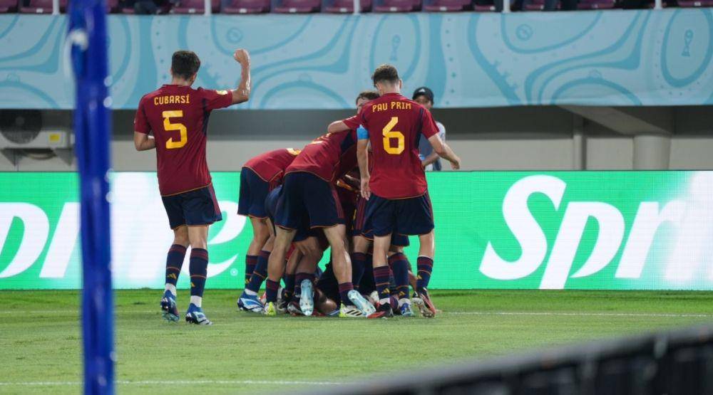 Pertandingan Spanyol vs Mali di Piala Dunia U17 di Stadion Manahan, Solo. (Dok/LOC WCU17/RKY)