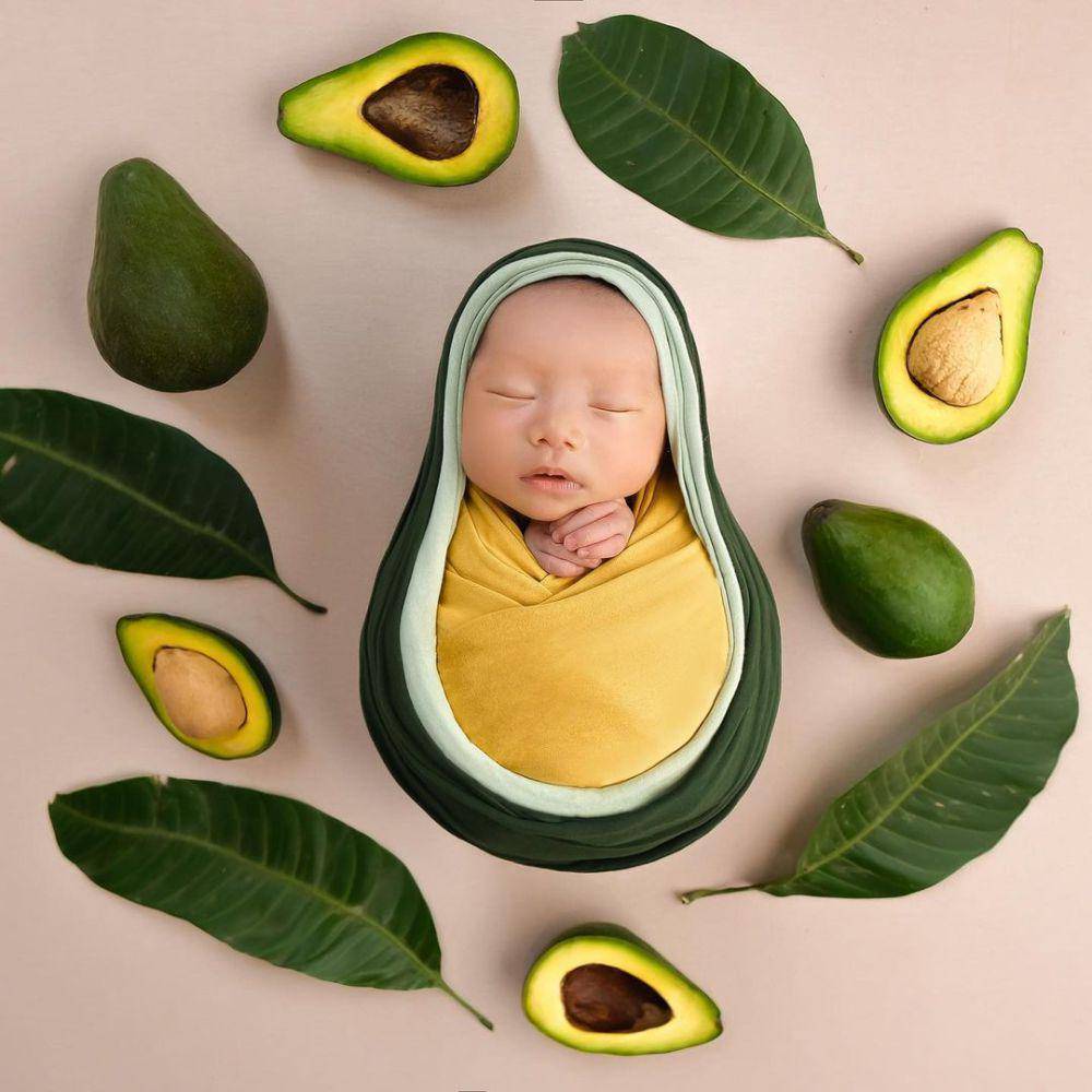 newborn photoshoot Quinny, anak Nex Carlos (instagram.com/vienesca)