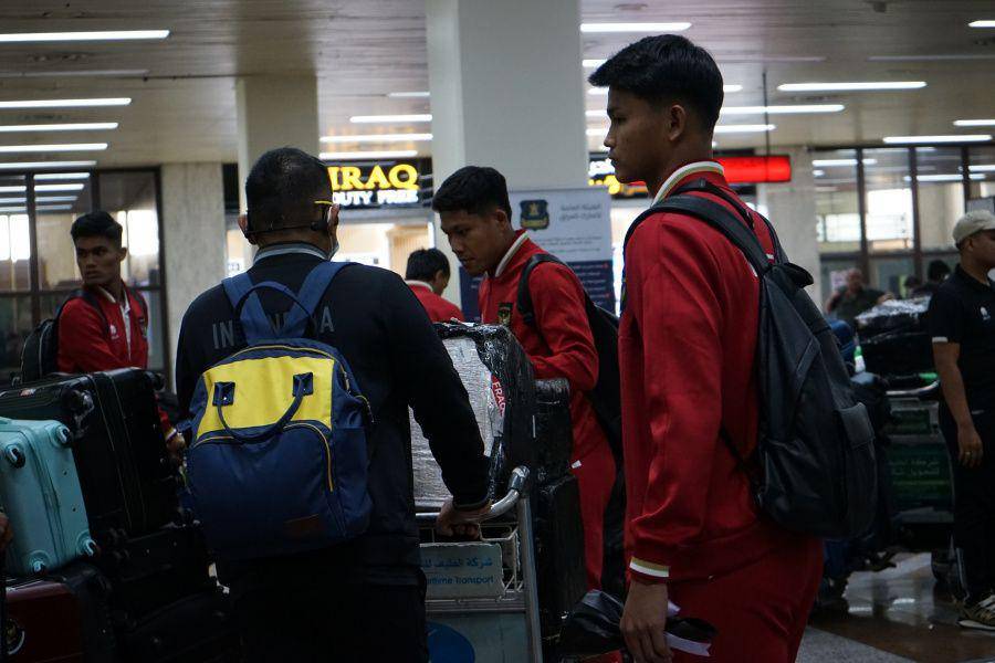 Timnas Indonesia bertolak ke Irak. (pssi.org)