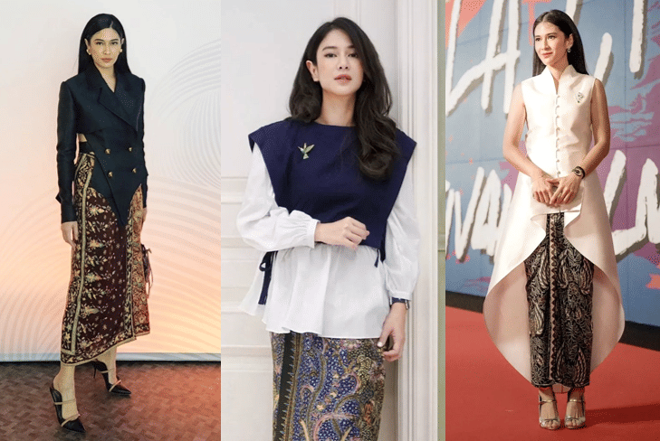 9 Gaya Dian Sastrowardoyo Pakai Busana Etnik Modern, Elegan!