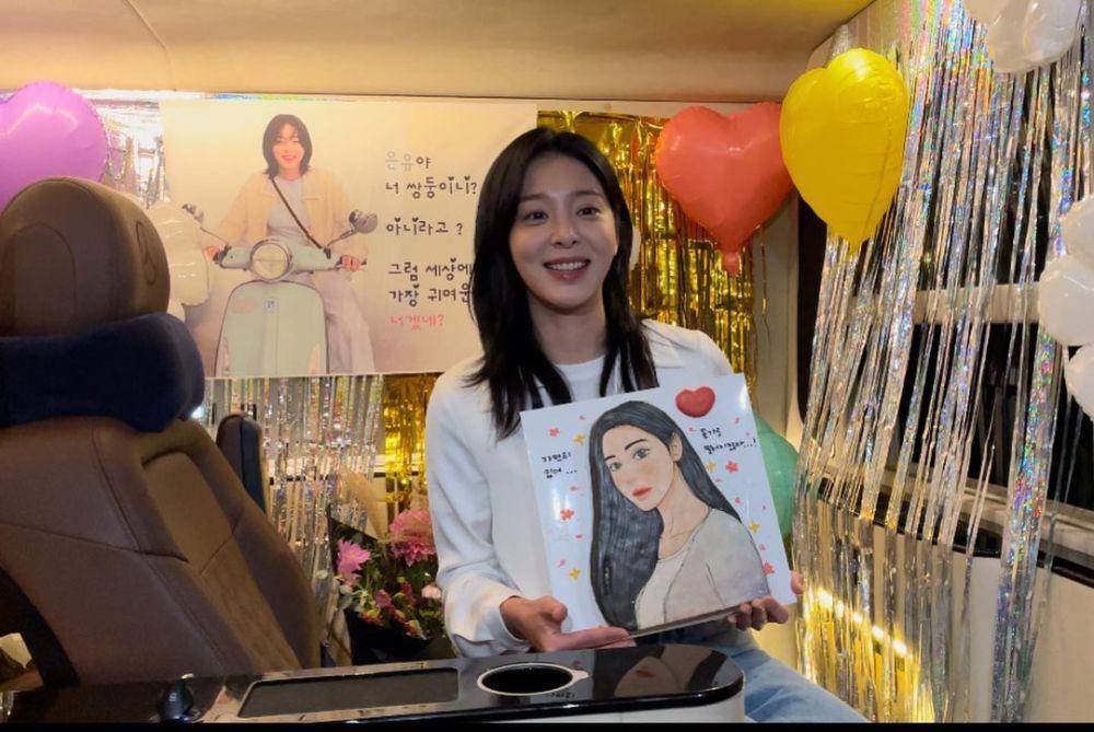 potret Seol In Ah di acara farewell drakor Twinkling Watermelon (instagram.com/_seorina)