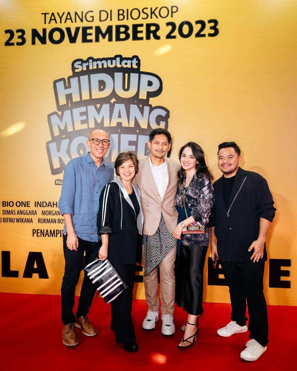 potret Ibnu Jamil di gala premiere film Srimulat (instagram.com/ibnujamilo)