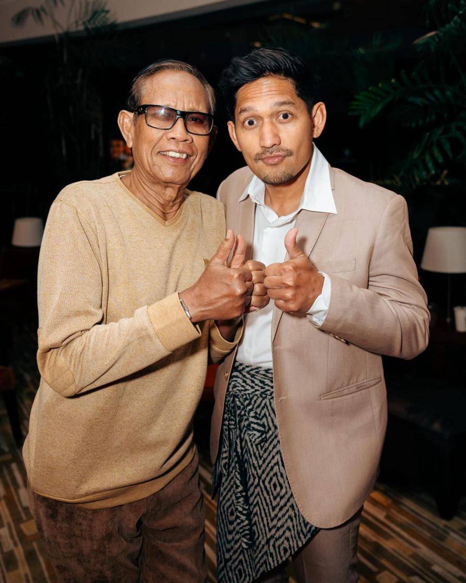 potret Ibnu Jamil di gala premiere film Srimulat (instagram.com/ibnujamilo)