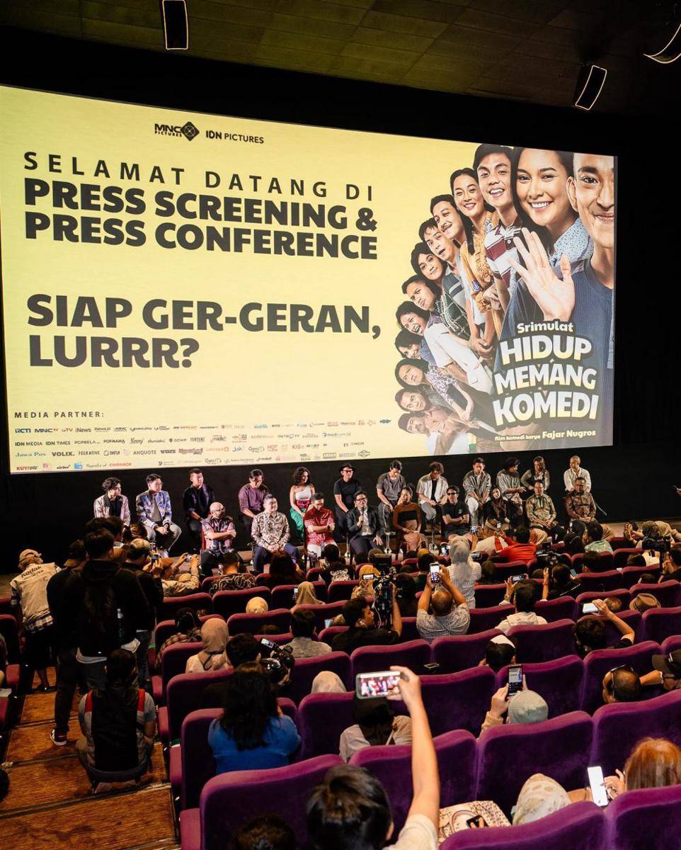 potret Ibnu Jamil di gala premiere film Srimulat (instagram.com/ibnujamilo)