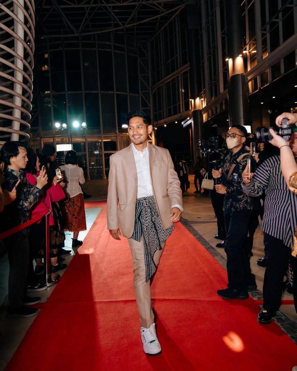 potret Ibnu Jamil di gala premiere film Srimulat (instagram.com/ibnujamilo)
