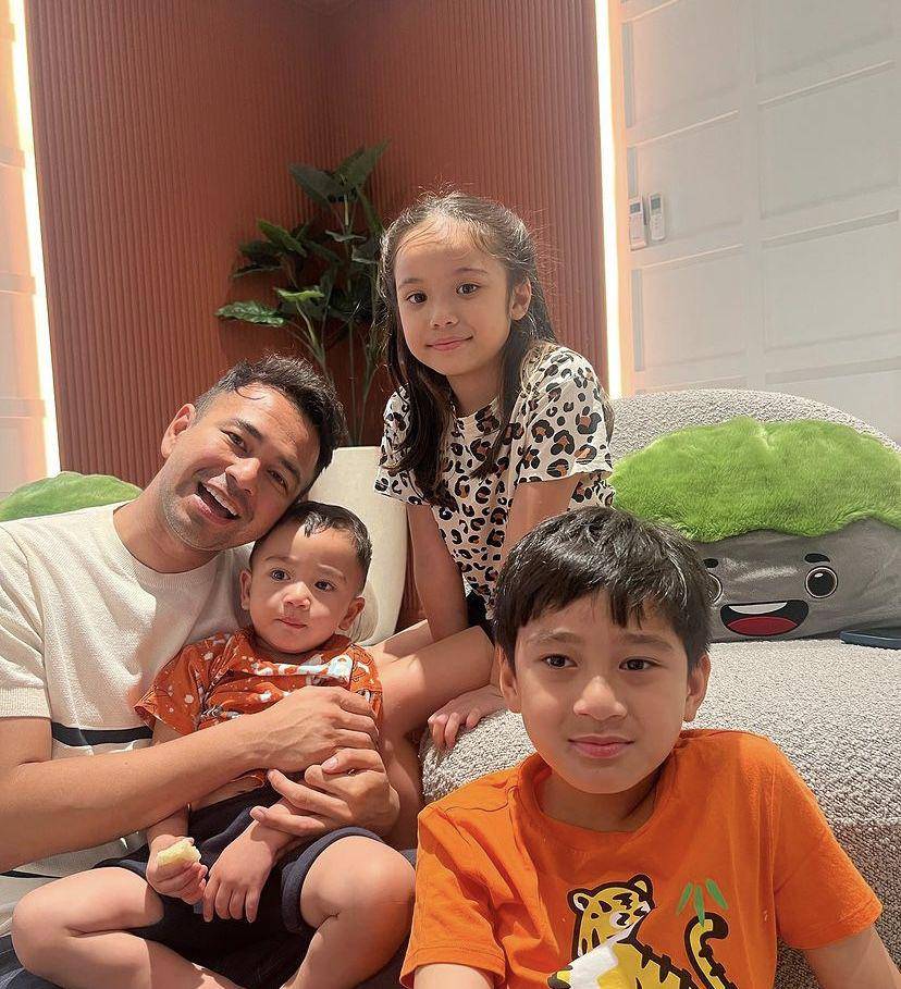 potret gemas Cipung ketemu Gempita (Instagram.com/raffinagita1717)