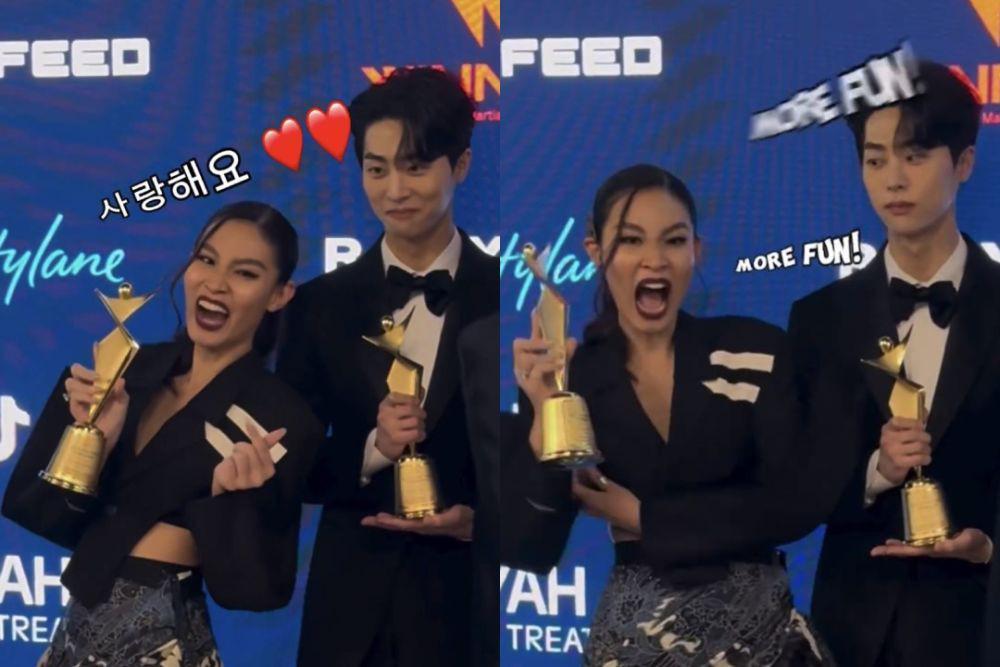 7 Momen Kocak Patricia Gouw Foto Bareng Kim Moo Joon, Bikin Trauma?