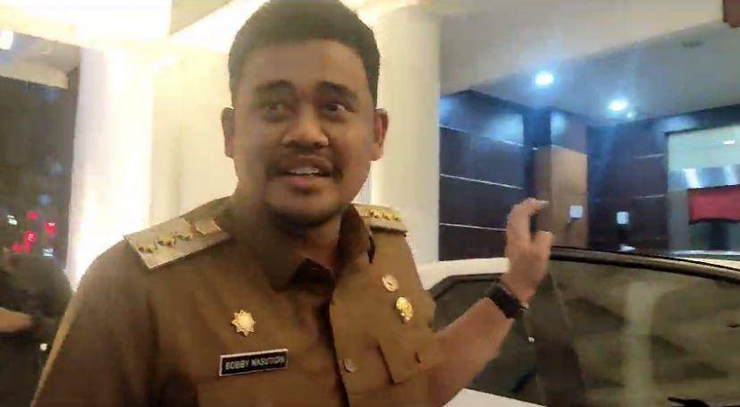 Walikota Medan Bobby Nasution (screnshoot video)
