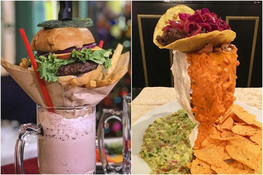 9 Penyajian Milkshake Super Aneh, Atasnya Ditumpuk-Tumpuk!