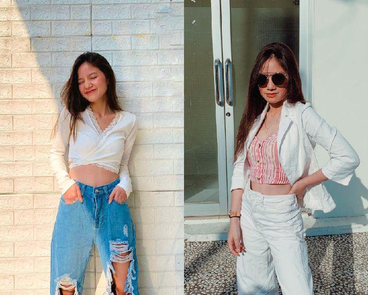 10 Ide Outfit Pakai Atasan Putih ala Bella Graceva yang Kece Abis!