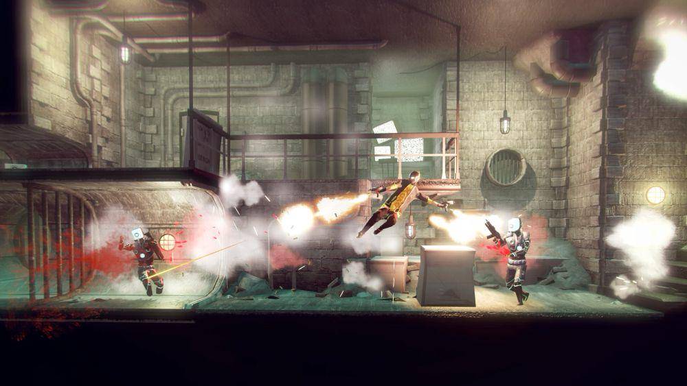 gameplay dari game My Friend Pedro (2019) (dok. DeadToast Entertainment/My Friend Pedro)