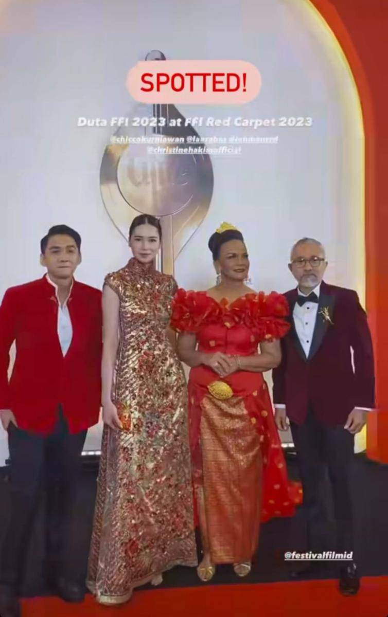 Gaya Artis di Piala Citra Festival Film Indonesia 2023 (instagram.com/festivalfilmid)