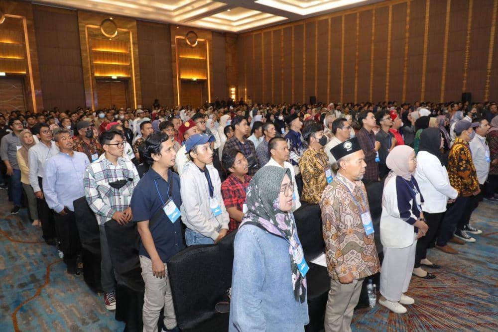 Acara Pembekalan TKM Pemula dan Penandatanganan MoU Bantuan TKM Pemula Tahap III Tahun 2023 di Jakarta, Rabu (15/11/2023). (Dok. Kemnaker)