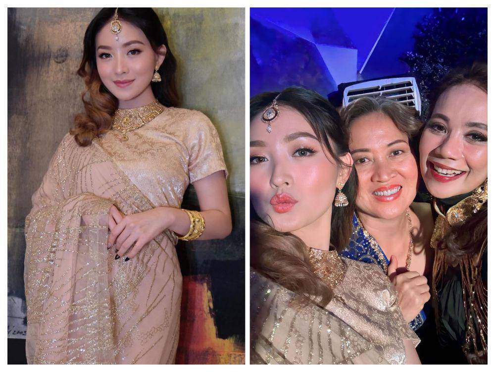 potret Natasha Wilona di Festival Diwali (instagram.com/natashawilona12)