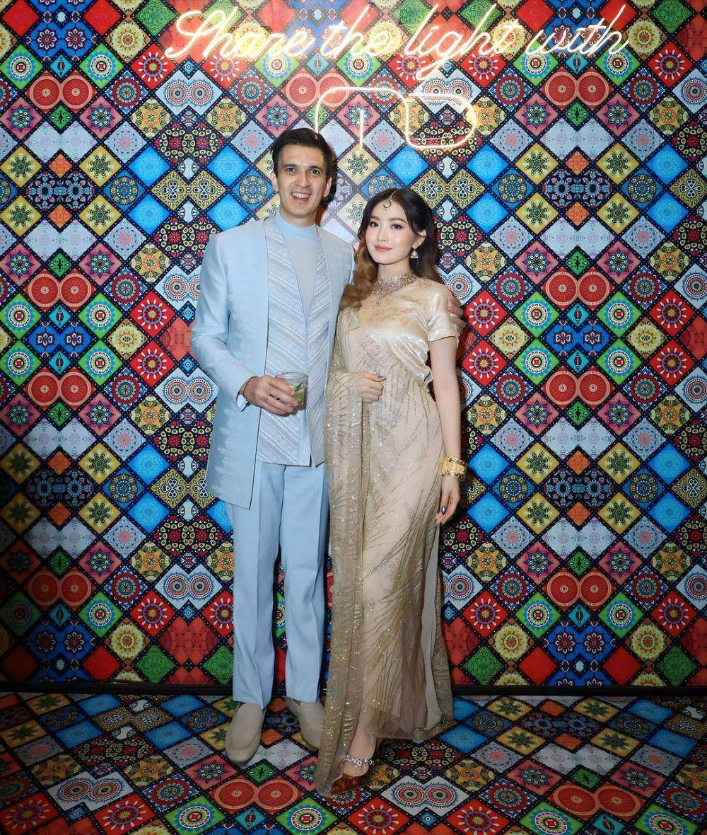 potret Natasha Wilona di Festival Diwali (instagram.com/natashawilona12)