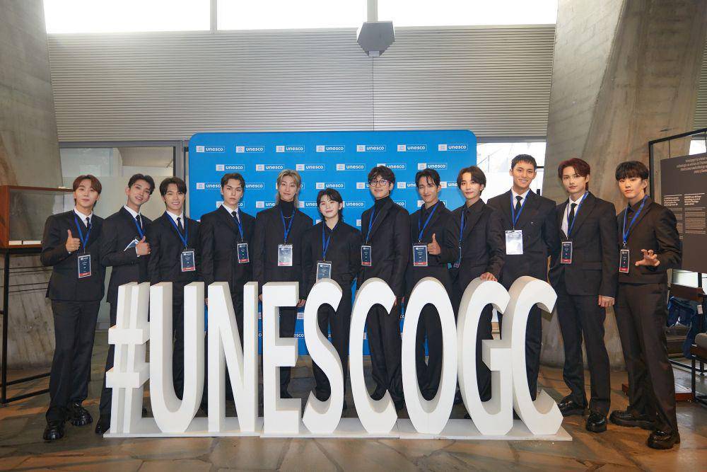 SEVENTEEN di UNESCO Youth Forum (soompi.com)