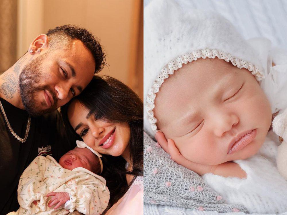 9 Potret Gemas Baby Mavie, Putri Neymar Jr dan Bruna Biancardi