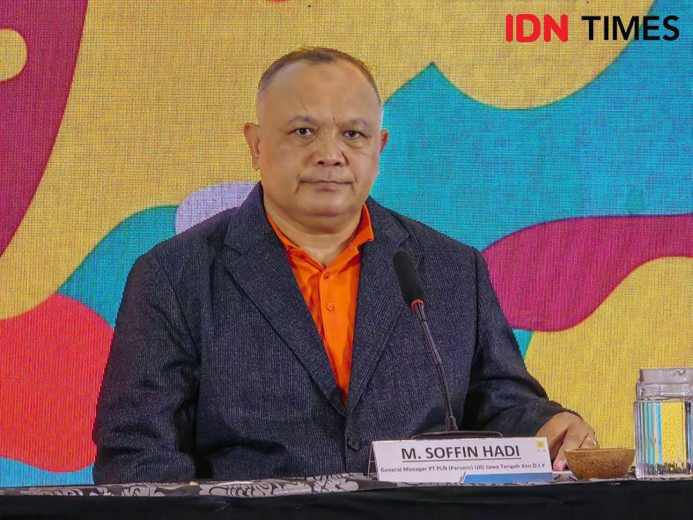 General Manager (GM) PT PLN Unit Induk Distribusi Jawa Tengah & Yogyakarta Mochamad Soffin Hadi. (IDN Times/Larasati Rey)