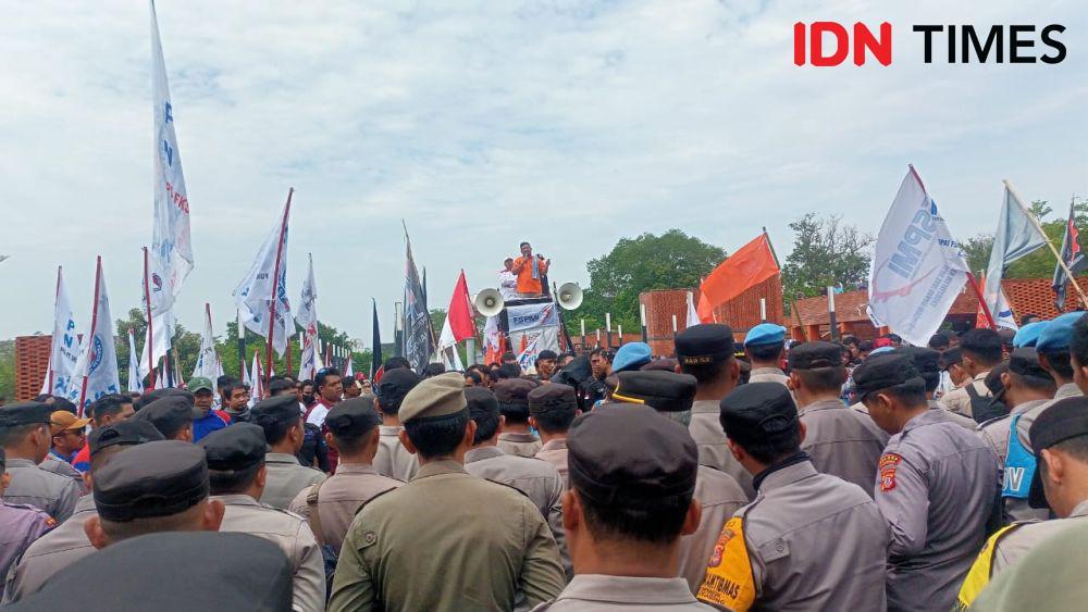Tuntut Upah Naik, Buruh dan Bupati Sepakat UMK Majalengka Rp3 Juta