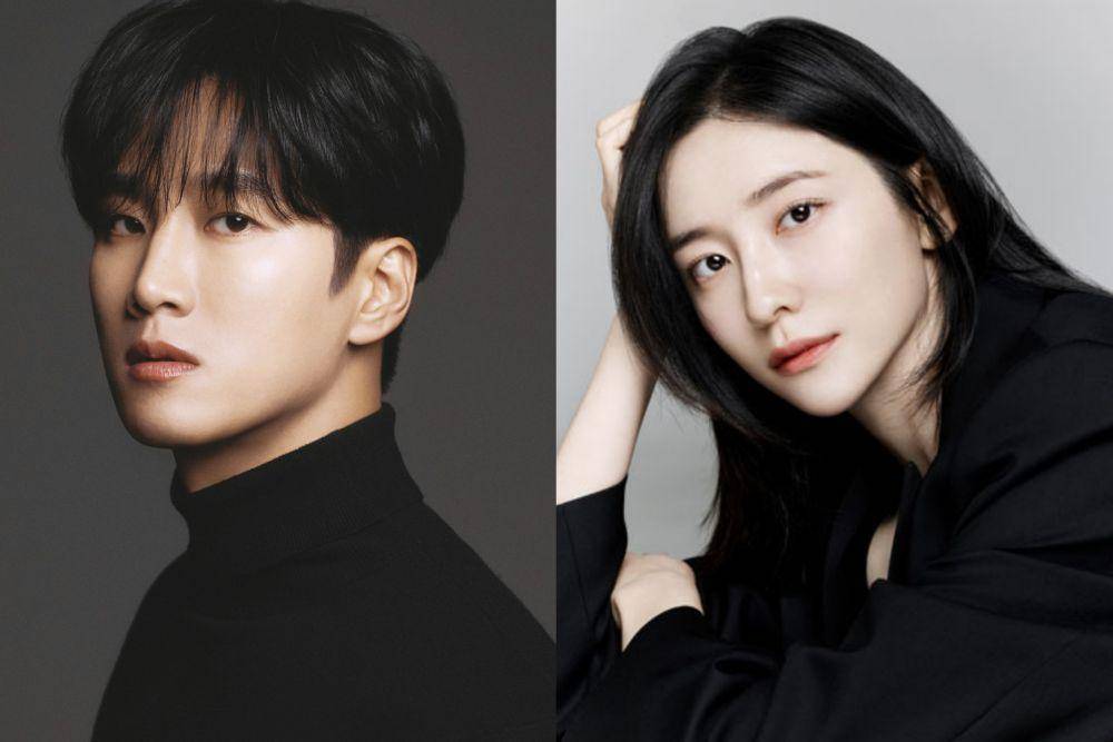 Ahn Bo Hyun (dok. FN Entertainment) | Park Ji Hyun (dok. Namoo Actors)