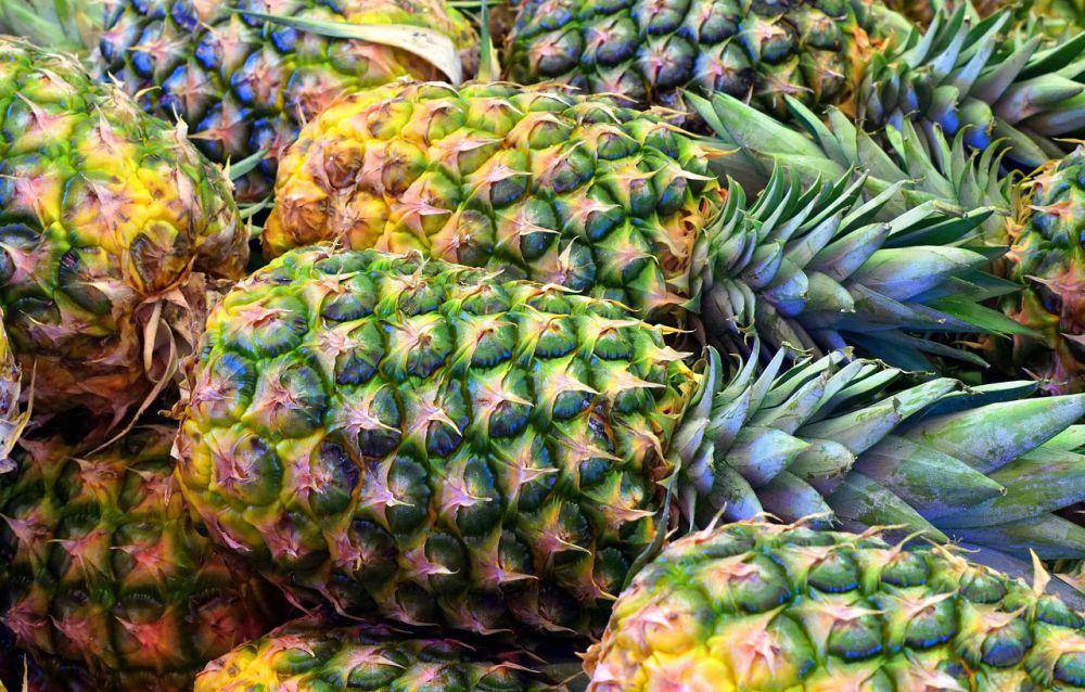 ilustrasi buah nanas segar dan matang (pixabay.com/matthiasboeckel)