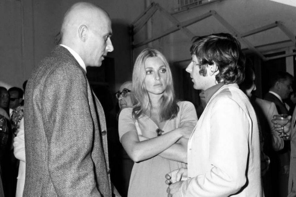 potret Sharon Tate dan Roman Polanski di Cannes Film Festival 1968 yang dipotret oleh Gilbert Tourte (instagram.com/simplysharontate)