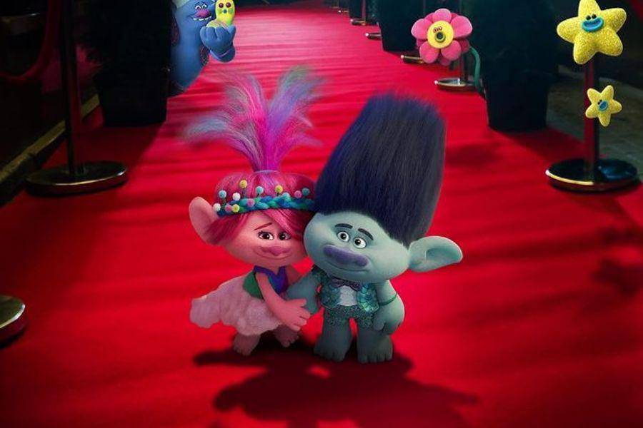cuplikan film Trolls Band Together (instagram.com/trolls)