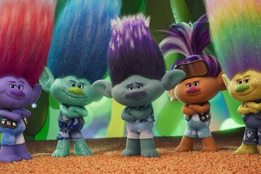 cuplikan film Trolls Band Together (instagram.com/trolls)