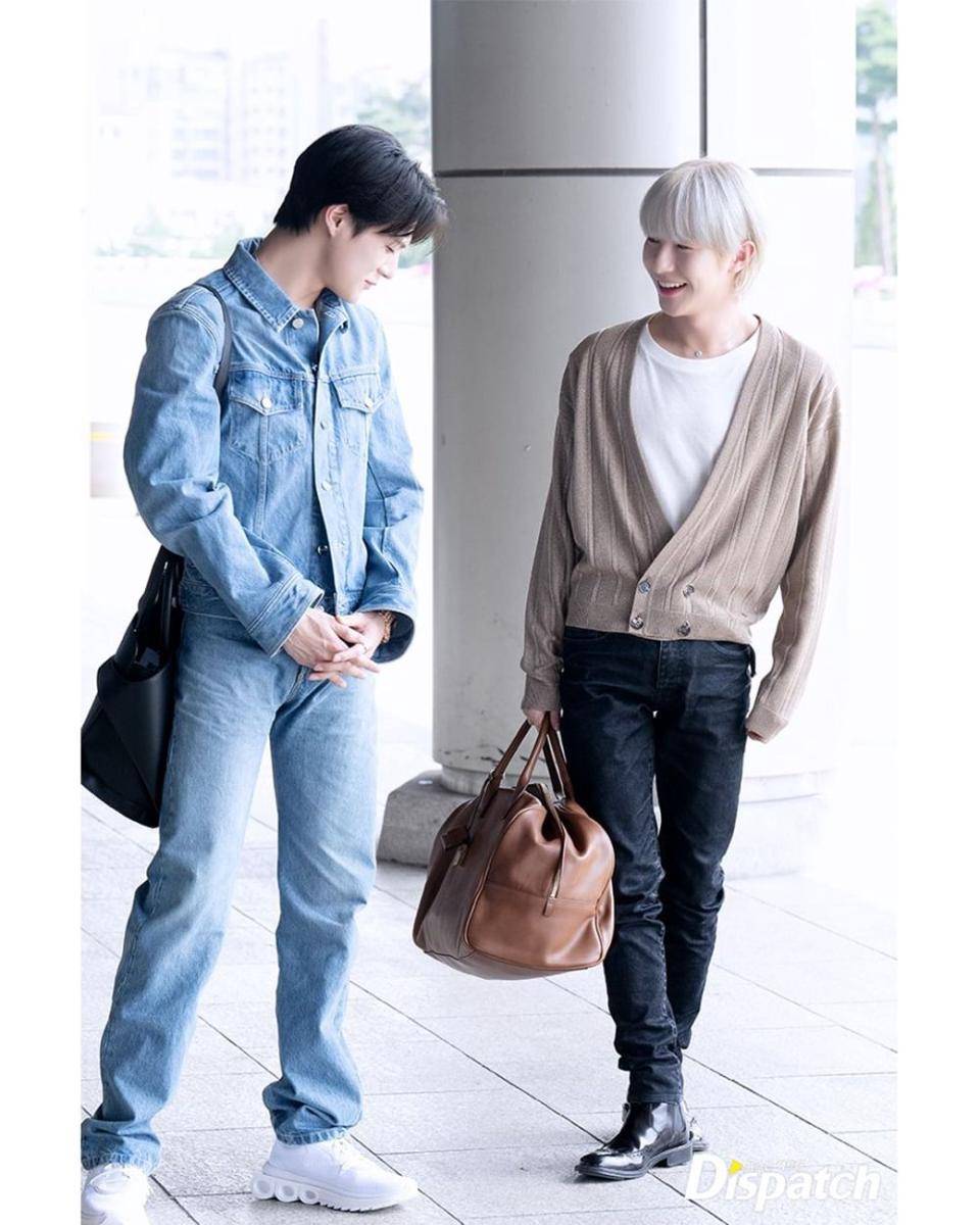 outfit old money ala Renjun NCT DREAM (instagram.com/dispatch_style)
