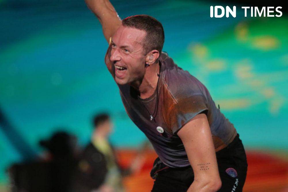 konser Coldplay di Jakarta pada Rabu, 15 November 2023 (IDN Times/Rendy Anwar)