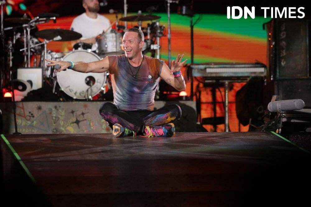 konser Coldplay di Jakarta pada Rabu, 15 November 2023 (IDN Times/Rendy Anwar)