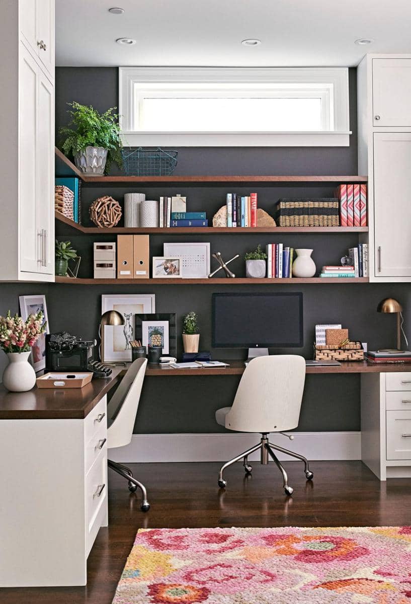 inspirasi corner desk (bhg.com)