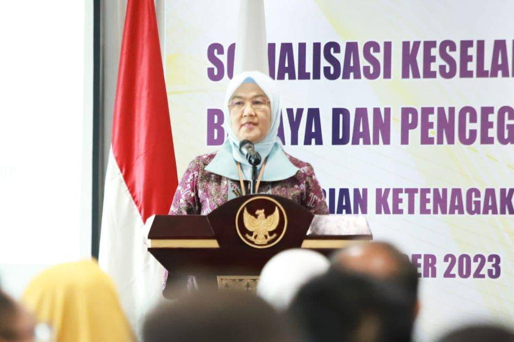 Dirjen Binwasnaker dan K3 Kemnaker, Haiyani Rumondang. (Dok. Kemnaker)