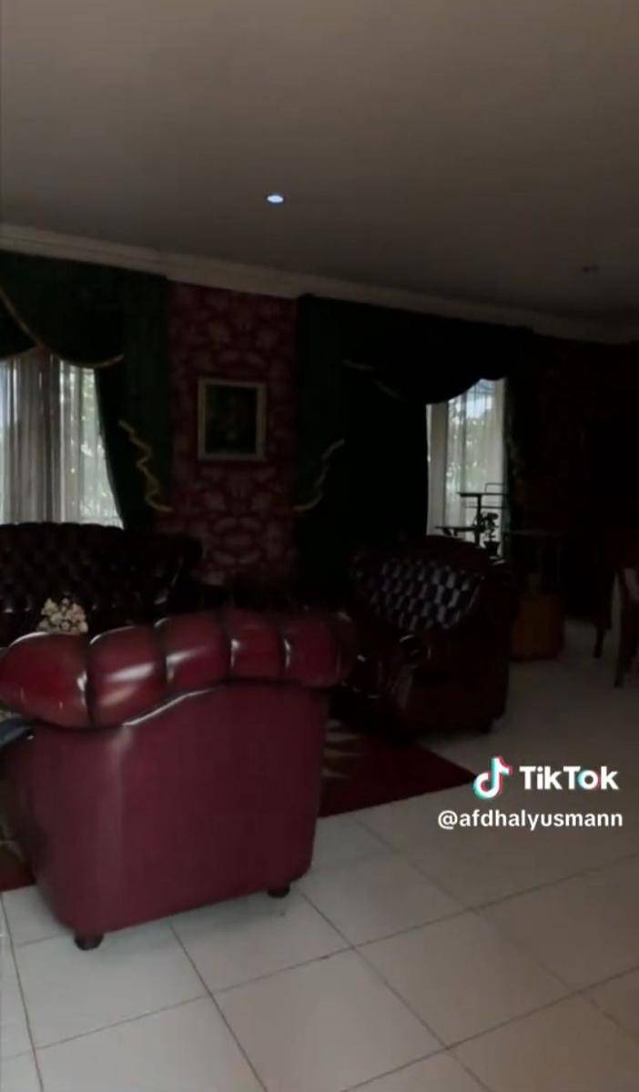 Kondisi rumah genta buana (Tiktok.com/afdhalyusman)