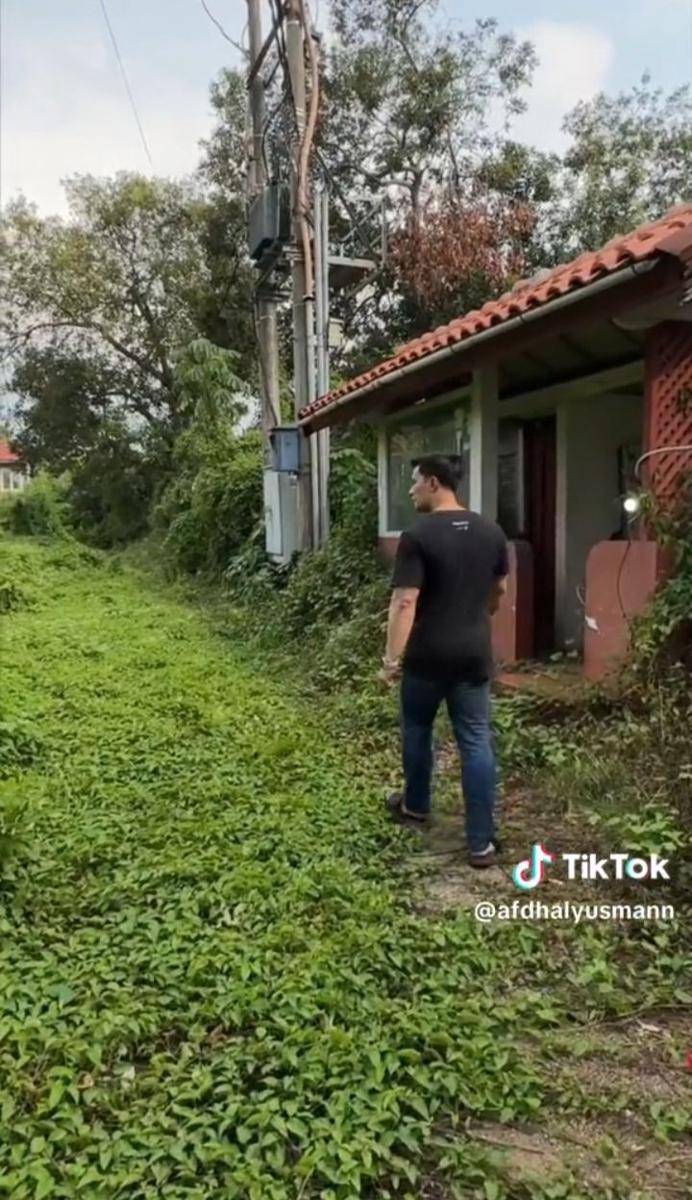 Kondisi rumah genta buana (Tiktok.com/afdhalyusman)