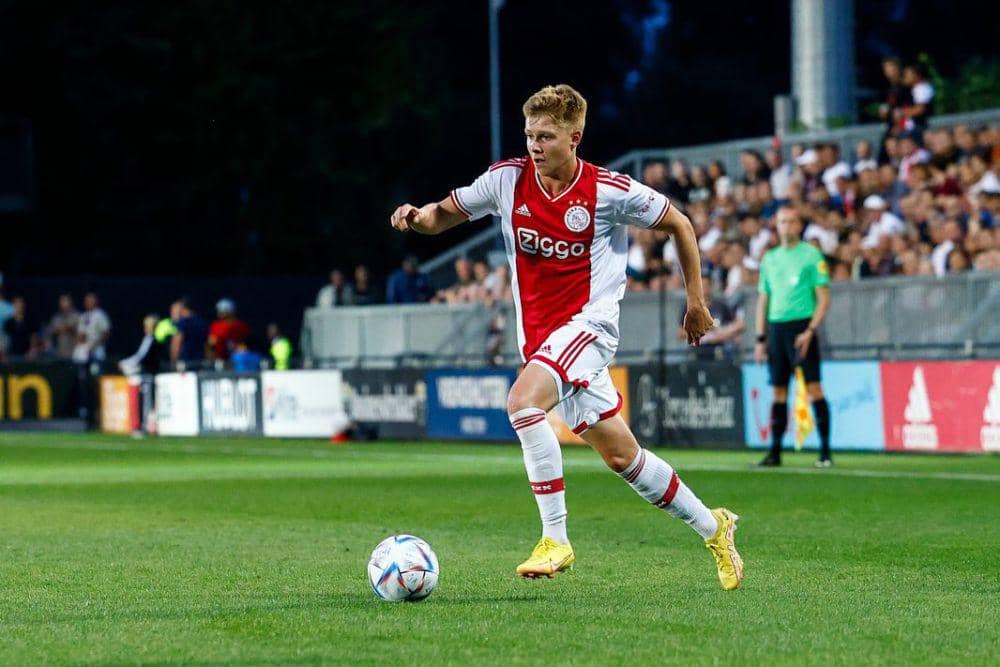 Kristian Hlynsson saat membela Ajax Amsterdam. (instagram.com/kristianhlynsson)