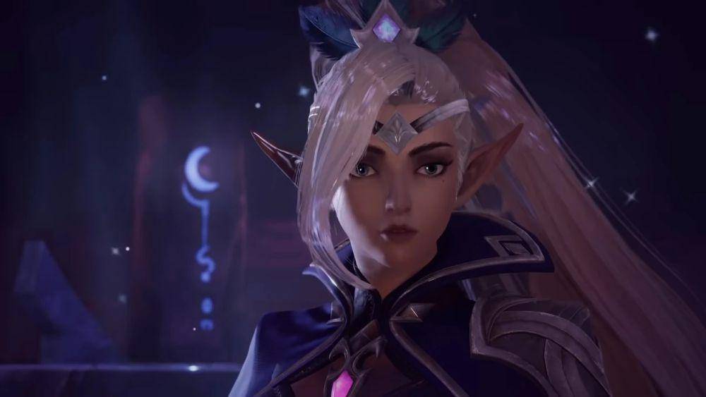 Miya dalam custcene Lunar Eclipse (dok. Moonton/Mobile Legends)