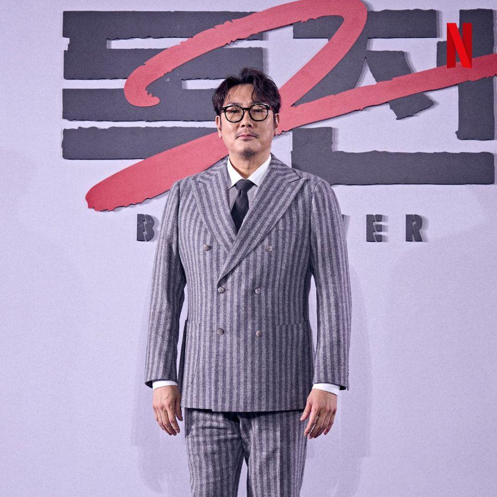 Cho Jin Woong di konferensi pers film Believer 2 (instagram.com/netflixkr)