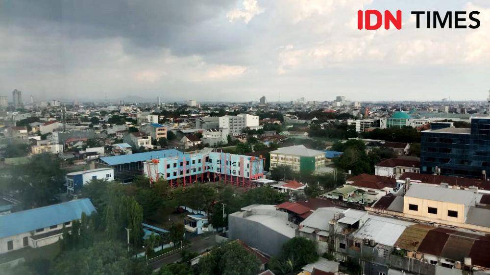 Ilustarasi kondisi langit Kota Makassar. IDN Times/Irwan Idris