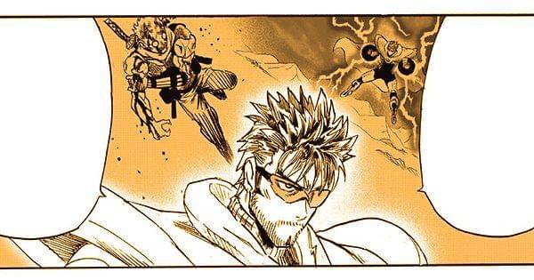 Blast mengingat momen pertarungannya dengan Empty Void ( Dok. tonarinoyj.jp/One Punch Man )