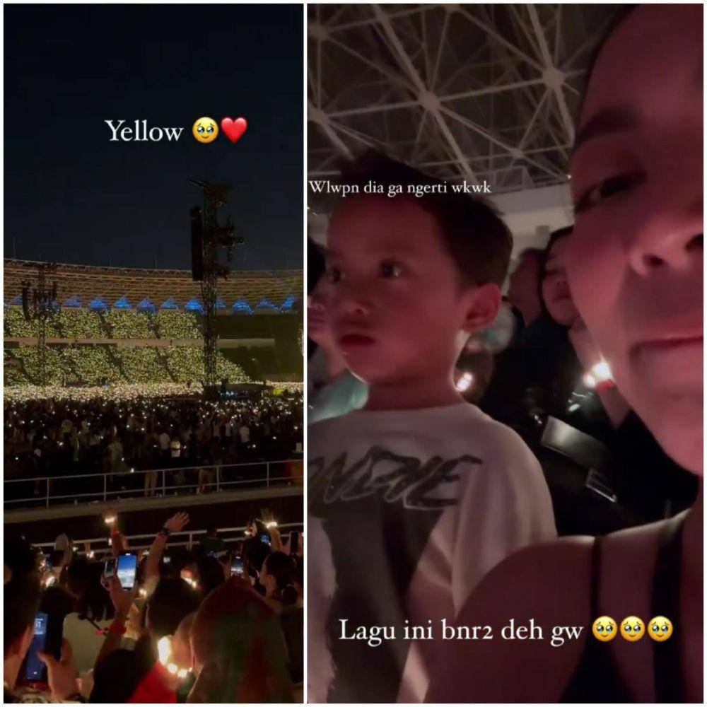 momen Rachel Vennya nonton konser Coldplay bareng Xabiru (instagram.com/rachelvennya)