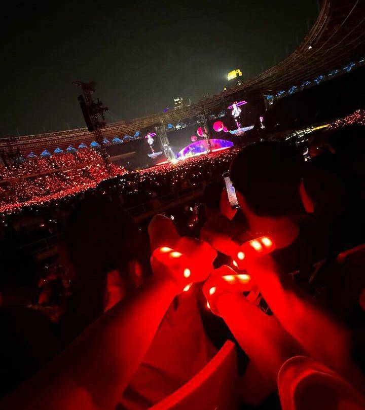 momen Rachel Vennya nonton konser Coldplay bareng Xabiru (instagram.com/rachelvennya)