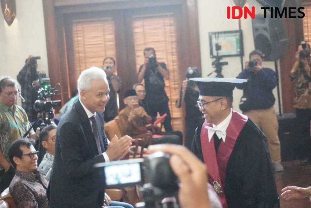 Yakin Aparat Netral dalam Pilpres, Ganjar: Apalagi Saya Anak Polisi