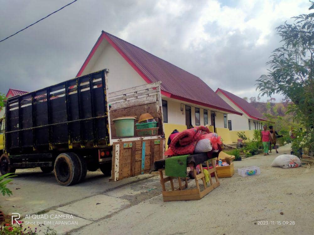 Warga relokasi di Mandalika pindah ke hunian tetap di Dusun Ngolang. (Dok.Istimewa)