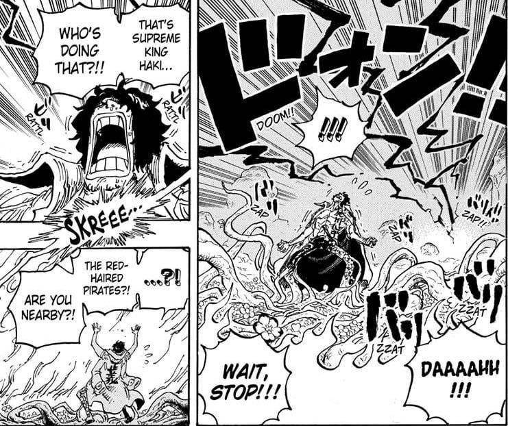 Ryokugyu takut kepada Shanks. (dok. Shueisha/One Piece)